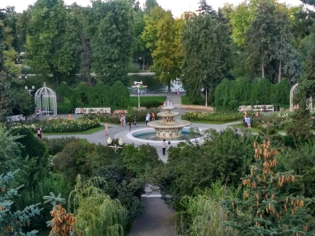 Розы и фонтаны в парке Горького  - фото 5