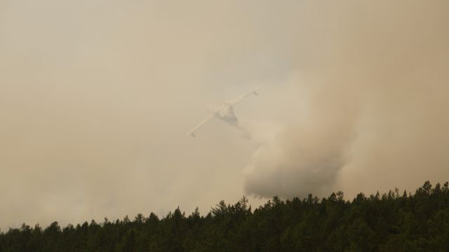 Вспоминаем лесные пожары 2015 года на Байкале  - фото 3