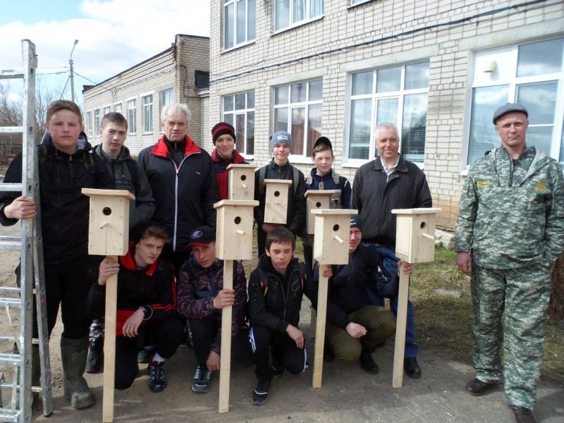 Ярославские школьные лесничества принимают участие в акции «Каждой птице свой дом» - фото 1
